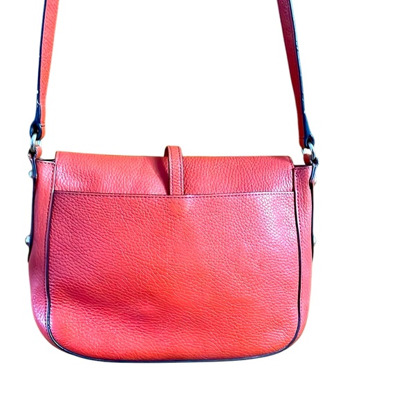 Annabell Ingall Allisyn Orange Crossbody Saddle Bag - Picture 10 of 16